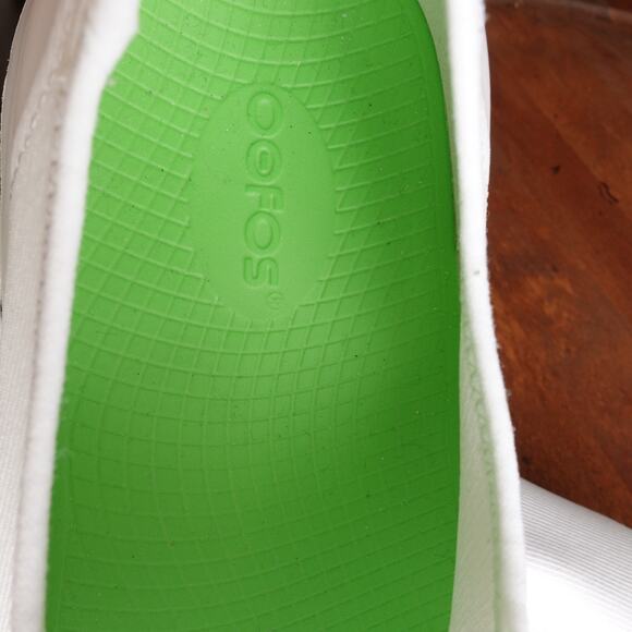 Oofos Shoes Mens SZ 10 White Oomg Sport Low Recovery Comfort Walking Athleisure main image 12